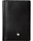 Mont Blanc Accessories - Jewellery Accessories Montblanc Black Leather Meisterstück Business Card Holder