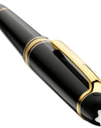 Mont Blanc Accessories - Assorted Montblanc Meisterstück Black Gold-Coated 163 Classique Rollerball Pen