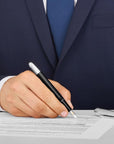 Mont Blanc Accessories - Assorted Montblanc Meisterstück Doué Geometry Classique Fountain Pen, Medium