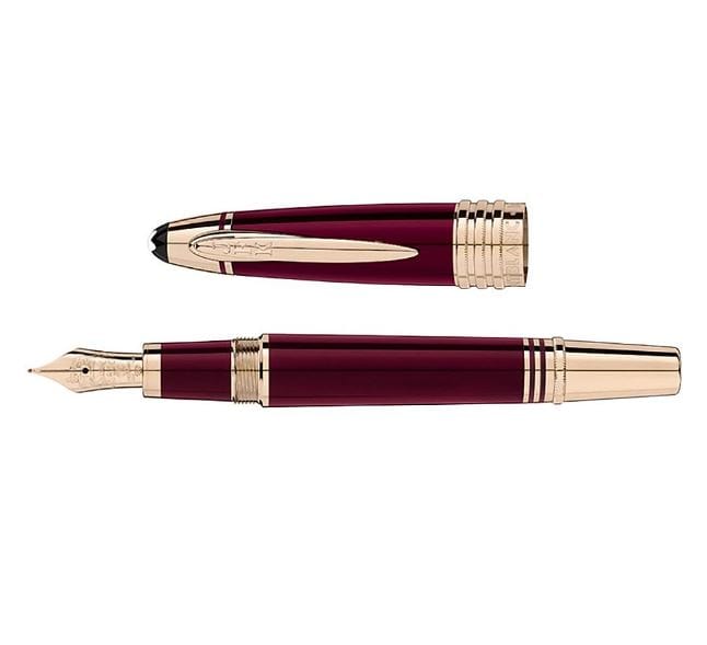 Montblanc Special Edition JFK Burgundy Fountain Pen – Touch of