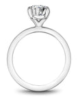 Touch of Gold Diamonds Jewellery - Engagement Ring Noam Carver 14kt White Gold 0.51ct Oval Solitaire