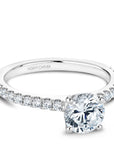 Touch of Gold Diamonds Jewellery - Engagement Ring Noam Carver 14kt White Gold 0.83ct Round Solitaire