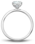 Touch of Gold Diamonds Jewellery - Engagement Ring Noam Carver 14kt White Gold 1.30ct Round Solitaire Engagement Ring