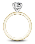 Touch of Gold Diamonds Jewellery - Engagement Ring Noam Carver 14kt Yellow and White Gold Oval 0.80ct Solitaire