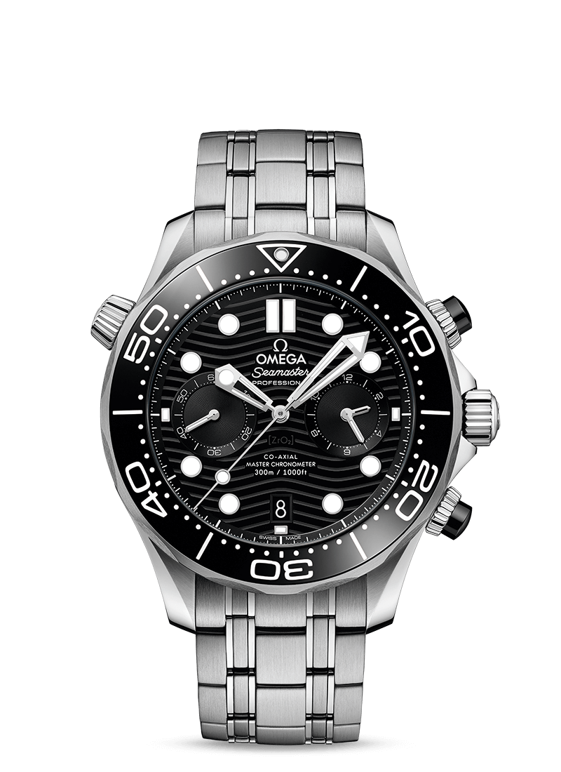 Omega Watch Omega Seamaster Diver 300M Co-Axial Master Chronometer Chronograph 44mm Watch