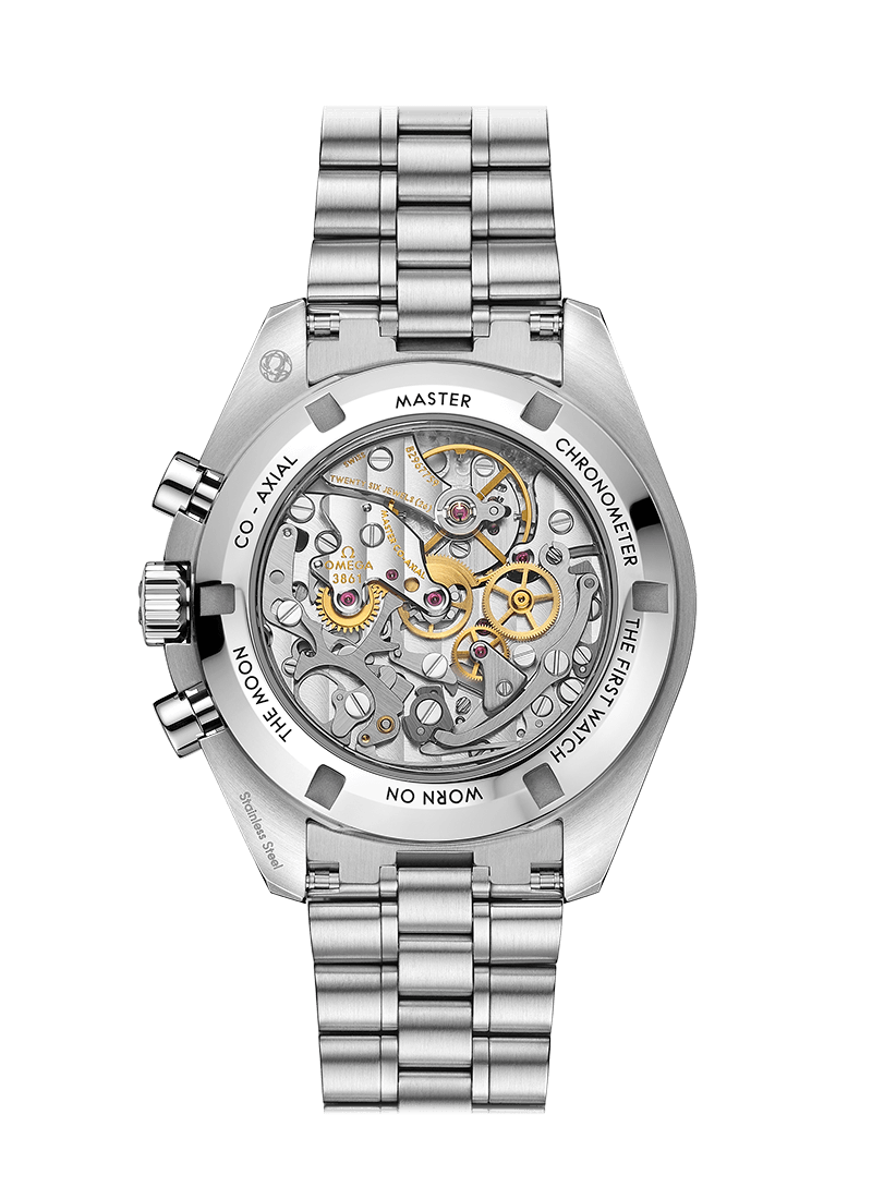 Omega Speedmaster Moonwatch Professional Co axial Master Chronometer C Touch of Gold Fine Jewellery An Official Rolex Retailer
