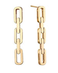 Roberto Coin Inc. Jewellery - Earrings - Drop Roberto Coin 18K Yellow Gold 3 Link Drop Earrings