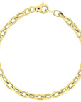 Roberto Coin Inc. Jewellery - Bracelet Roberto Coin 18K Yellow Gold Almond Link Bracelet