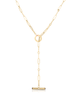 Roberto Coin Inc. Jewellery - Necklace Roberto Coin 18K Yellow Gold Lariat Paperclip Necklace