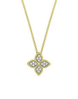 Roberto Coin Inc. Jewellery - Necklace Roberto Coin 18K Yellow Gold Medium Princess Flower Necklace