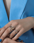 Roberto Coin Inc. Jewellery - Rings Roberto Coin 18k Yellow Gold Navarra Slim Ring