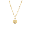 Roberto Coin Inc. Jewellery - Necklace Roberto Coin 18K Yellow Gold Venetian Princess Diamond Disc Necklace