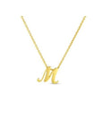 Roberto Coin Inc. Jewellery - Necklace Roberto Coin Tiny Treasures Love Letter 18K Gold 'M' Pendant