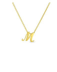 Roberto Coin Inc. Jewellery - Necklace Roberto Coin Tiny Treasures Love Letter 18K Gold 'M' Pendant