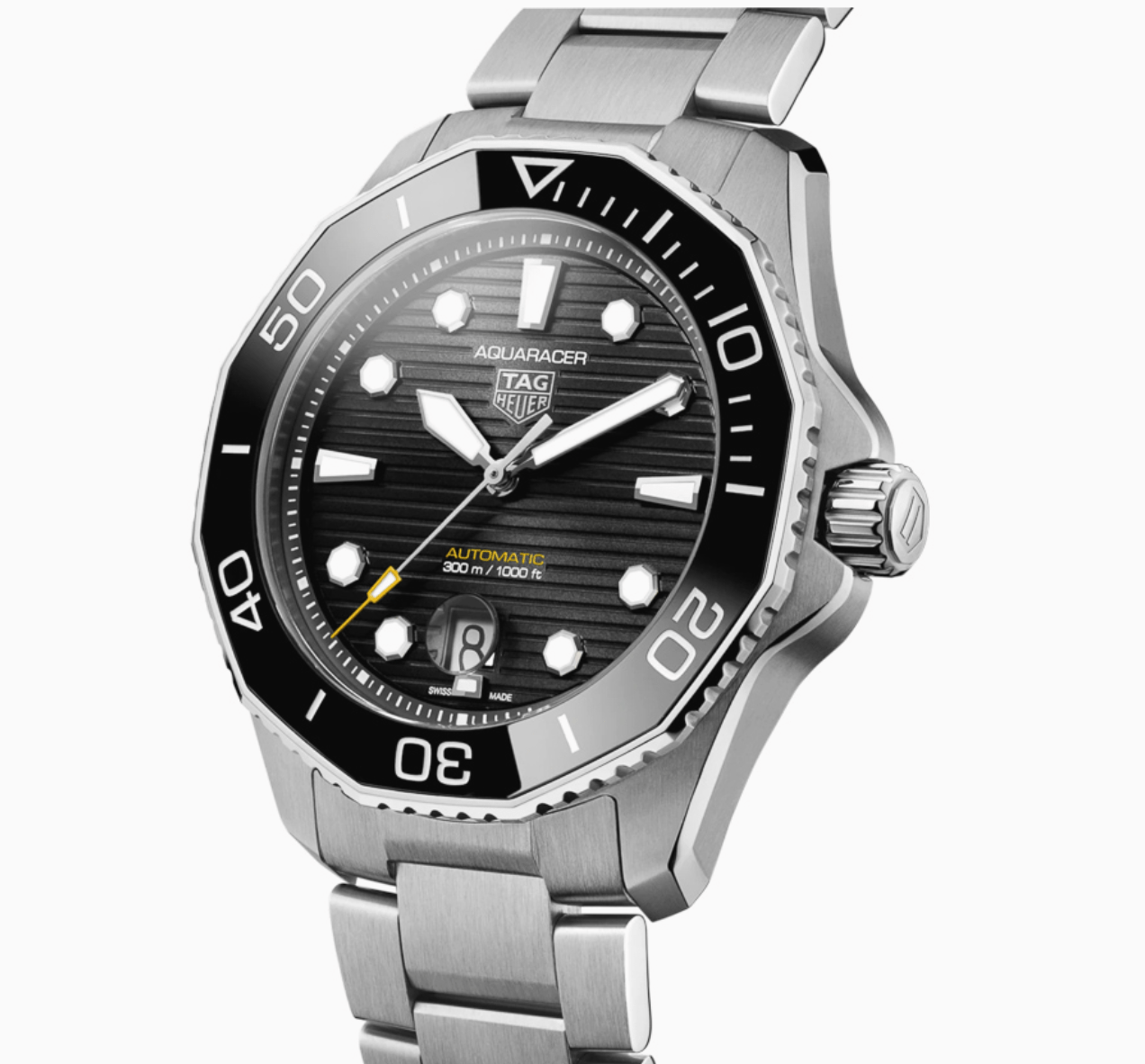 TAG HEUER AQUARACER PROFESSIONAL 300 Touch of Gold Fine Jewellery An Official Rolex Retailer