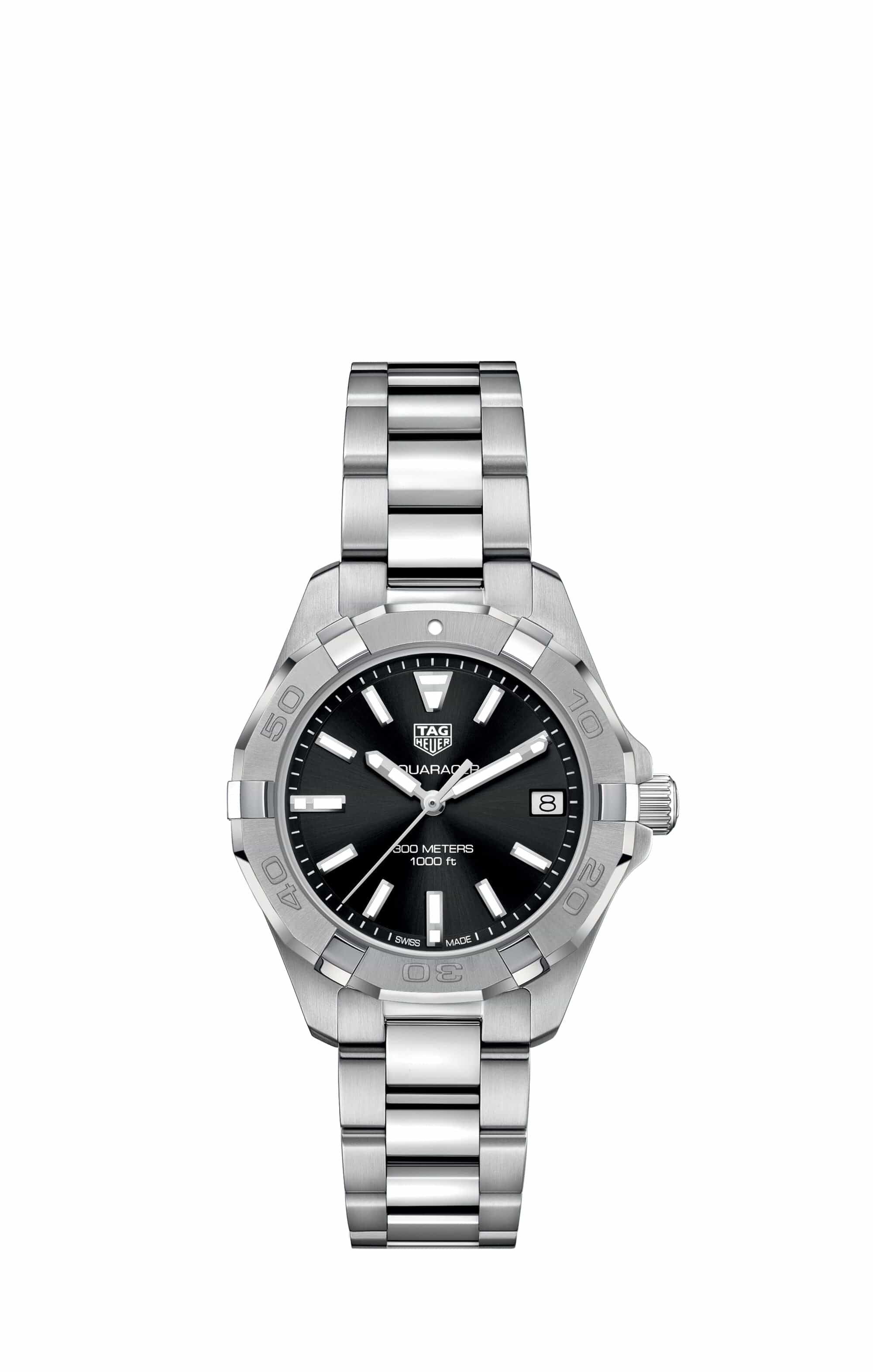 Tag watch black face clearance