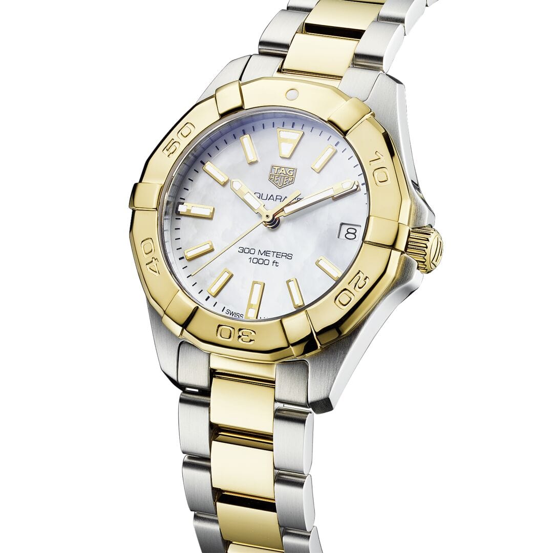 TAG HEUER AQUARACER Touch of Gold Fine Jewellery An Official Rolex Retailer