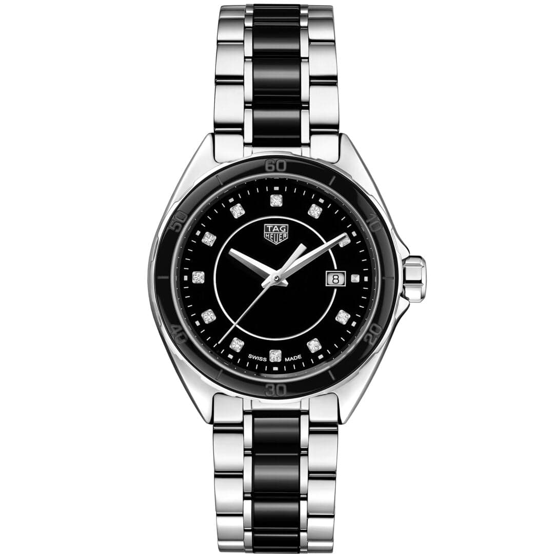 TAG Heuer Black Ceramic and Steel 32mm Forumla 1 Watch Touch of