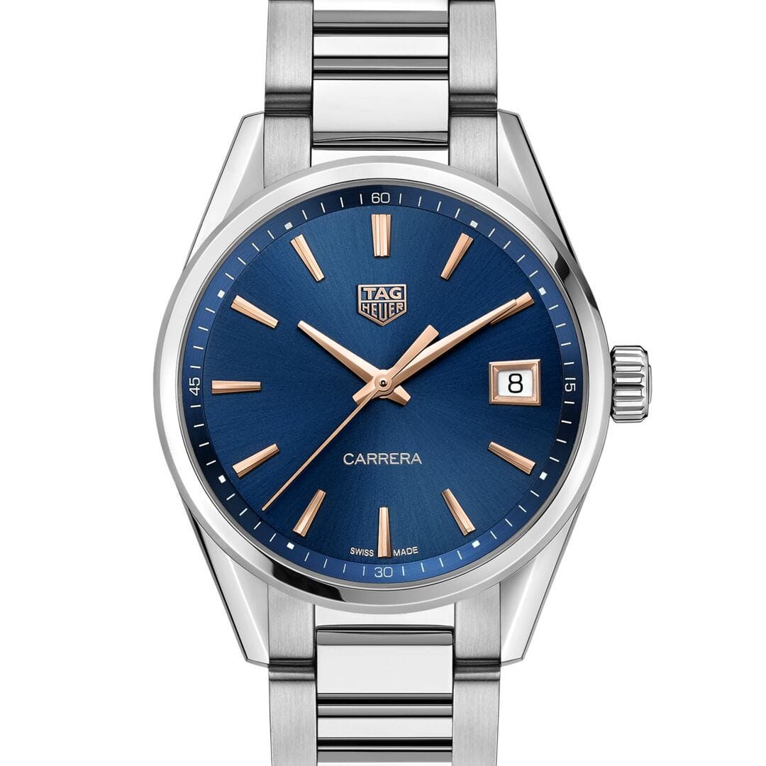 Blue face tag heuer outlet