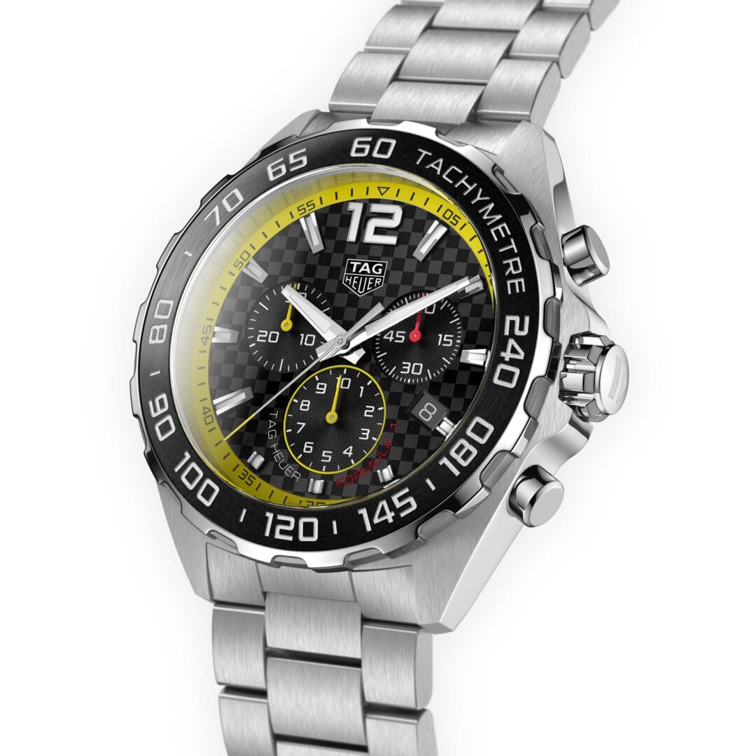 Yellow tag heuer shop
