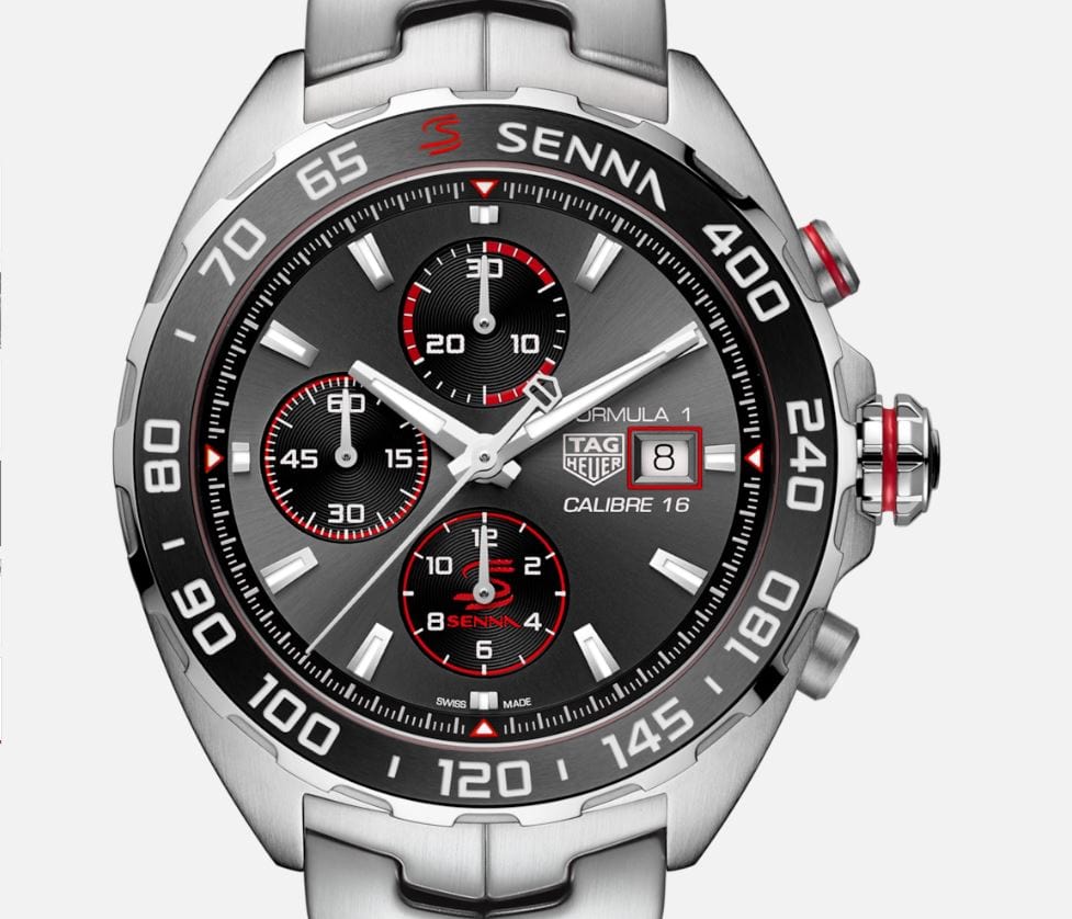 TAG Heuer Formula 1 X Senna Touch of Gold Fine Jewellery An