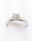 Touch of Gold Diamonds Jewellery - Engagement Ring Touch of Gold 14K White Gold 1.00ct Round Brilliant Solitaire Engagement Ring