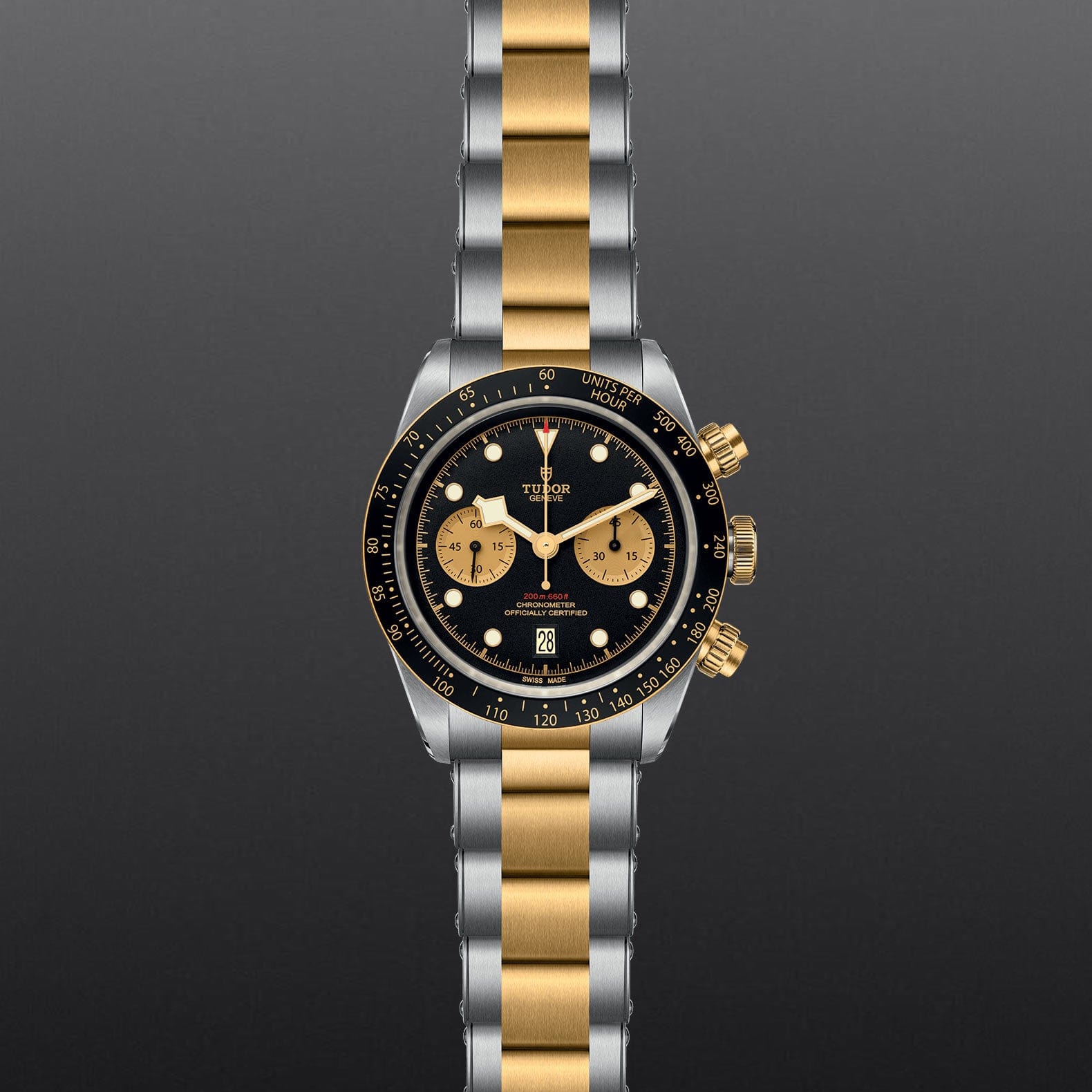 TUDOR Black Bay Chrono S G Touch of Gold Fine Jewellery An