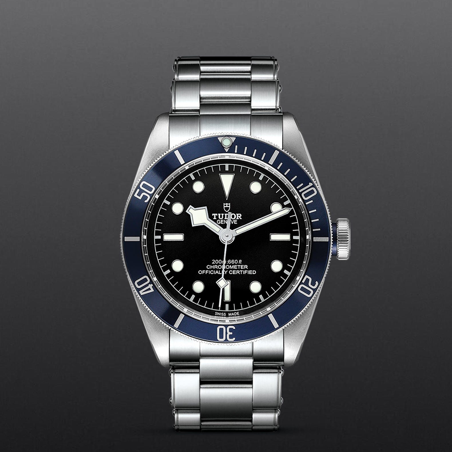 M79230B-0008 Tudor Black Bay 41mm Blue bezel, Black Dial