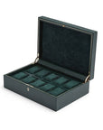 wolf designs Accessories - Watch Accessories Wolf Green British Racing Watch Storage Box for 10