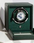wolf designs Accessories - Watch Accessories WOLF Green Cub Single Watch Winder with Cover