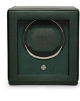 wolf designs Accessories - Watch Accessories WOLF Green Cub Single Watch Winder with Cover