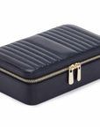 wolf designs Accessories - Jewellery Accessories Wolf 'Maria' Medium Zip Jewellery Case Navy