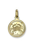 Rich Jewellery Jewellery - Necklace 10K Yellow Gold Cancer Zodiac Disc Pendant