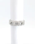 Backes & Strauss Jewellery - Rings 14K White Gold Diamond Chain Link Ring