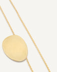 Marco Bicego Jewellery - Necklace 18K Yellow Gold Lunaria Horizontal Small Petal Necklace