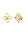 Roberto Coin Inc. Jewellery - Earrings - Stud 7772717AJERX RC 18KTT Sm Principessa Dia Stud Earrings