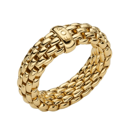 FOPE 18K  Gold Flex'it Ring