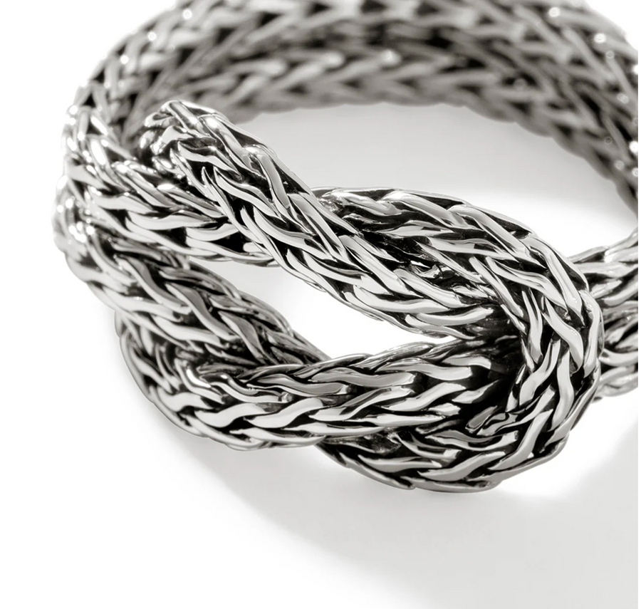 John Hardy Sterling Silver 5mm Love Knot Ring