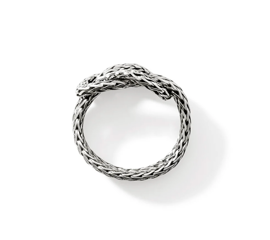 John Hardy Sterling Silver 5mm Love Knot Ring