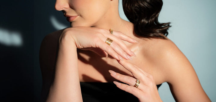 Freywille Klimt Hope Waterdrop Ring Touch of Gold Fine Jewellery - An Official Rolex Retailer Freywille Klimt Hope Waterdrop Ring Touch of Gold Fine Jewellery - An Official Rolex Retailer