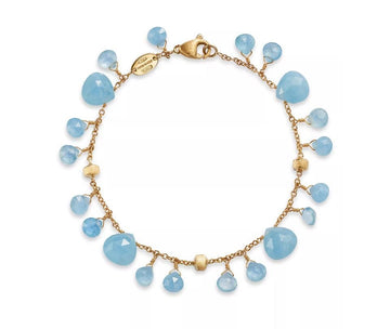 Marco Bicego Jewellery - Bracelet BB2584-AQ01 MB Paradise Aquamarine Dangle Bracelet