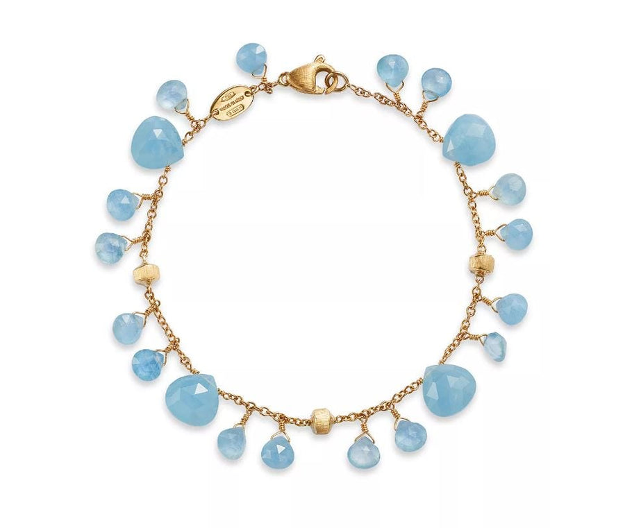 Marco Bicego Jewellery - Bracelet BB2584-AQ01 MB Paradise Aquamarine Dangle Bracelet