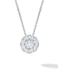 Birks Jewellery - Necklace Birks 18K White Gold Snowflake Diamond Cluster Necklace