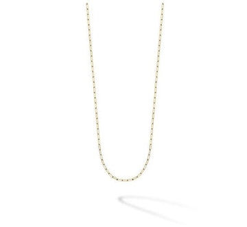 Birks Jewellery - Necklace Birks 18K Yellow Gold 20" Long Link Cable Chain Necklace