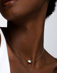 Birks Jewellery - Necklace Birks 18K Yellow Gold Les Plaisirs de Birks Horizontal Oval Opal Necklace