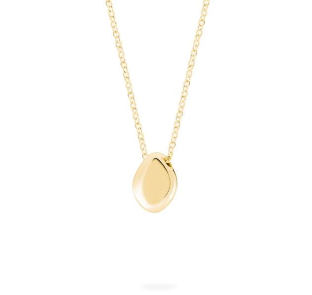 Birks Jewellery - Necklace Birks 18K Yellow Gold Pebble Pendant Necklace