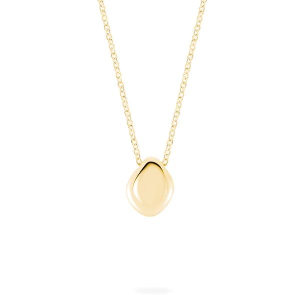 Birks Jewellery - Necklace Birks 18K Yellow Gold Pebble Pendant Necklace