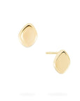 Birks Jewellery - Earrings - Stud Birks 18K Yellow Gold Pebble Studs