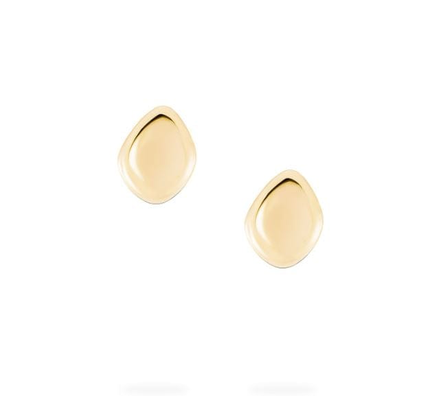 Birks Jewellery - Earrings - Stud Birks 18K Yellow Gold Pebble Studs