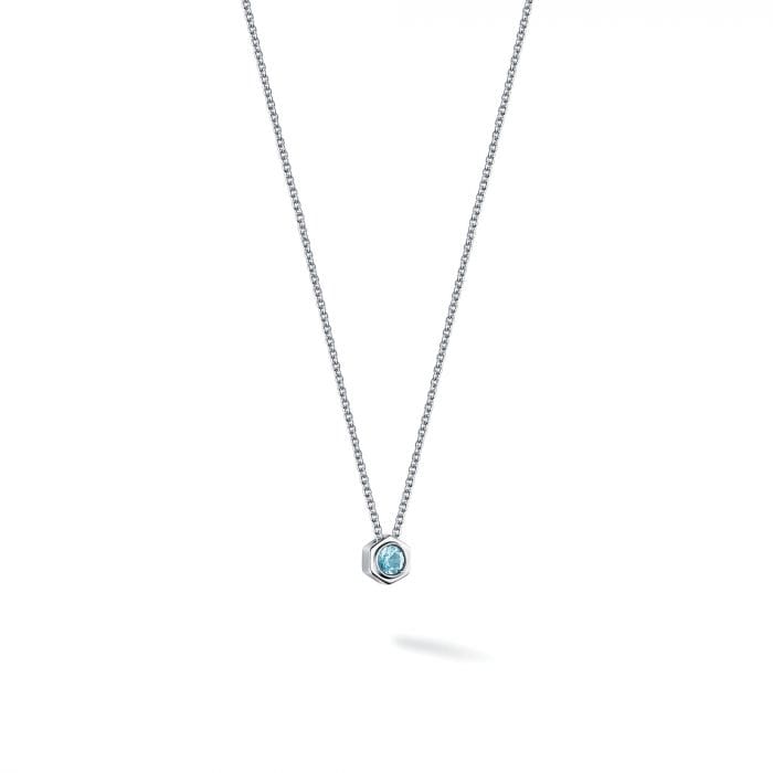Birks Jewellery - Necklace Birks Bee Chic Aquamarine Pendant